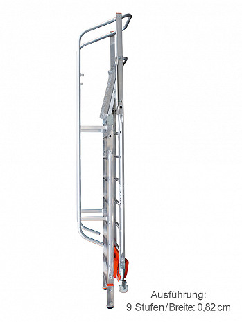 KRAUSE STABILO Podestleiter Vario kompakt Breite 2,07 m 10 Stufen