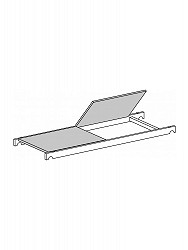 HYMER Bühne mit Durchstiegsklappe 7089424 / Länge: 1,58 m HYMER Bühne mit Durchstiegsklappe 7089424 / Länge: 1,58 m