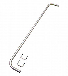 KRAUSE Alu-Handlauf für Anlegeleitern 8-10 Sprossen/Stufen KRAUSE Alu-Handlauf für Anlegeleitern 8-10 Sprossen/Stufen