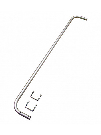 KRAUSE Alu-Handlauf für Anlegeleitern 11-18 Sprossen/Stufen