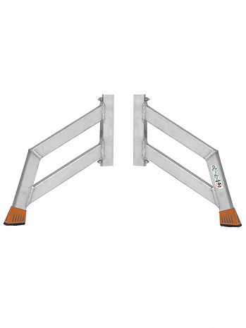 KRAUSE Trigon-Traversen-Set für Monto Schiebe- und Vielzweckleitern bis 18 Sprossen